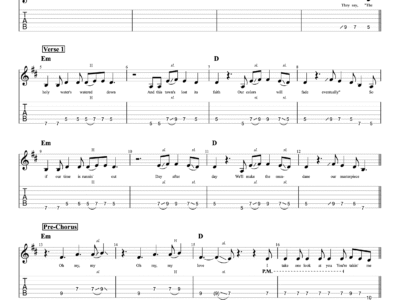 Ordinary - Alex Warren + Lyrics (PDF)