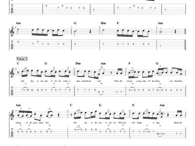 The Temple Of The King - Rainbow + Lyrics (PDF)