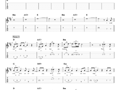 I Dont Want to Miss a Thing - Aerosmith + Lyrics (PDF)